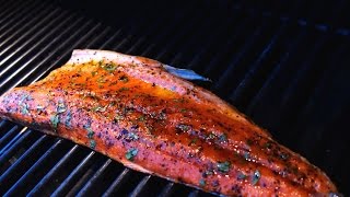 Grilled Sockeye Salmon  Christine Cushing [upl. by Androw]