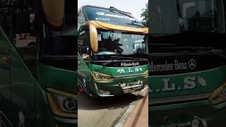 Bus ALS 379 AC toilet via Pekanbaru shrots [upl. by Lena]