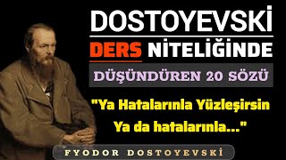 DOSTOYEVSKİ SÖZLERİ  DÜŞÜNDÜREN SÖZLER Motivasyon İlham Alıntılar Sözler Atasözleri Kitap [upl. by Erika653]