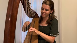 Galician Melody Tu gitana Harp SHEET MUSIC [upl. by Notgnirrac876]