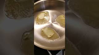 Demeyere Proline  easy to wash after searing with ghee clarified butter [upl. by Shiroma]