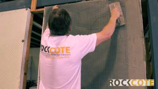 Rendering EPS Expanded Polystyrene Panels with Rockcote [upl. by Niac212]