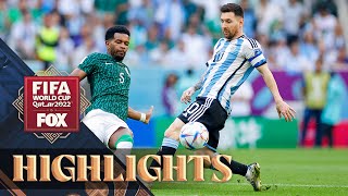 Argentina vs Saudi Arabia Highlights  2022 FIFA World Cup [upl. by Yurik]