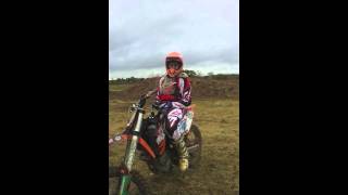 Gino Rea Motocross 2012 at Alfie Smiths [upl. by Gustave375]