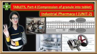 Tablets part5 compression of granule into tablet [upl. by Cordova]