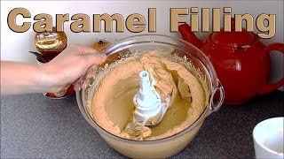 How to Make a Caramel Flavour Cake Filling  HappyFoods [upl. by Adrial]