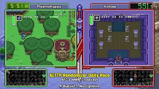 AFGs MMM Crosskeys May 13 2024 ALTTP Randomizer Daily Race [upl. by Akimal]