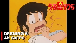 Urusei Yatsura Opening 6  Tonogata Gomen Asobase  4K 60FPS  Creditless [upl. by Ydroj]