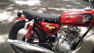 REVIEW HONDA CB 100 COSTUM JAPSTYLE [upl. by Hueston]