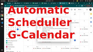 Google Workspace  Membuat Schedule Penjadwalan di Google Calendar secara Otomatis dari GSheet [upl. by Ymac421]