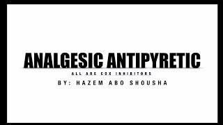 Analgesic antipyretic  Arabic [upl. by Sibyl845]