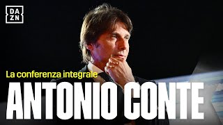 ANTONIO CONTE si presenta al Napoli la conferenza integrale  DAZN [upl. by Kwapong]