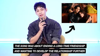 V Explains ‘FRIENDS’ MV and Message to ARMYs  Taehyung Friends Interview [upl. by Onitnerolf605]