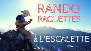 RANDONNÉE A LESCALETTE  PYRENEES FEVRIER [upl. by Dorry]