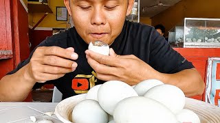 BALUT MUKBANG UNCUT SA KANTO  KANTO STYLE NA BALUTAN [upl. by Yeneffit]