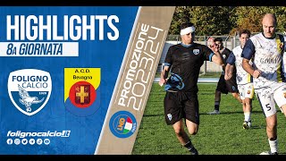 📺 Foligno Calcio  Bevagna Highlights Promozione  Girone B  8a Giornata [upl. by Ramon200]