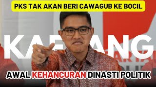 PKS amp ANIES TOLAK KAESANG  AWAL KEHANCURAN DINASTI POLITIK DIMULAI DARI SINI [upl. by Schilling]