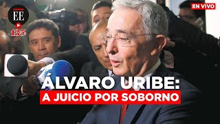 Álvaro Uribe debe ir a juicio por soborno y el caso no se cierra  El Espectador [upl. by Wearing]