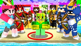 MEIN 1 TOD AUF DER INSEL Minecraft YouTuber Insel [upl. by Wanda623]