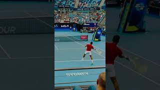 Medvedev v Felix Auger Aliassime Extended Rally shorts [upl. by Sigismundo]