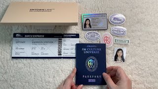 UnBoxing แกะกล่อง  KWANGYA PASSPORT SET  SMCU EXPRESSKWANGYA  SEULGI [upl. by Anirdna]