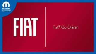 Fiat® CoDriver  How To  2024 Fiat 500e [upl. by Isidor181]