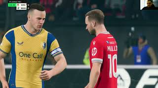 Wrexham My reactions and comments gameplay EA Sports FC 24 [upl. by Leinnad]