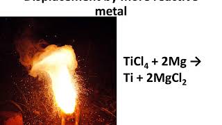 Chemistry  Extraction of crude metals from ores  Metallurgy Part 3  English [upl. by Havstad]