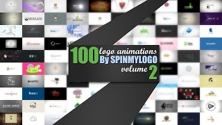 100 Logo Animations By Spin My Logo Volume 2 [upl. by Neveda]