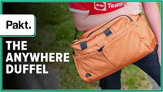 Pakt The Anywhere 25L Duffel Review 2 Weeks of Use [upl. by Liva]