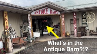 The Antique Barn Treasure hunt in Bozeman Montana [upl. by Llewon]