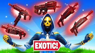 The EXOTIC ONLY Challenge in Fortnite Chapter 4 [upl. by Trillbee]