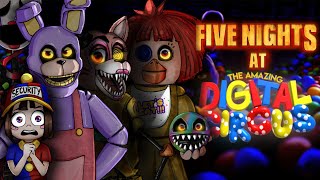 Freddy Fazbear x Digital Circus Theory l Horror Story Drawing [upl. by January]