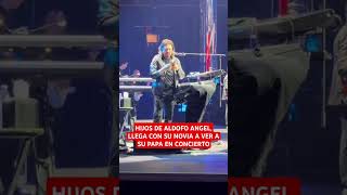 Hijos de adolfoangel de lostemerarios llegan a concierto y esto pasa chisme viralvideo shorts [upl. by Annat]