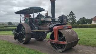 First Run Aveling amp Porter Steam Roller First Steaming amp Hill Climb [upl. by Nadabb]