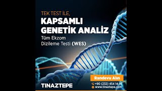 Prof Dr Necat İmirzalıoğlu  Tüm Ekzom Dizileme testi [upl. by Rianna140]