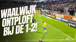 WAALWIJK ONTPLOFT BIJ DE 12  RKC Waalwijk  Feyenoord [upl. by Ias495]