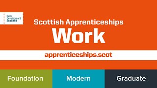 Scottish Apprenticeships Work for pupils parentscarers and individuals [upl. by Etka]