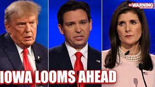 Where Donald Trump Nikki Haley amp Ron DeSantis stand before the Iowa caucuses  The Warning [upl. by Adria788]