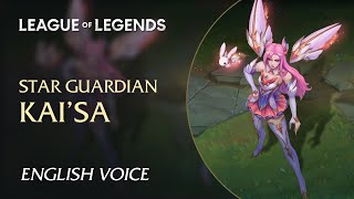 Star Guardian KaiSa — Interactions in English [upl. by Euv]