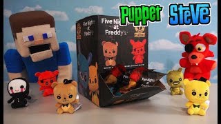 Five Nights at Freddys Plush Keychain Blind Bag Case Unboxing Challenge FIND THEM ALL [upl. by Ludovika]