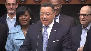 LIVE Mayorelect Cherelle Parker names Kevin Bethel as Philadelphias new police commissioner [upl. by Teirtza]