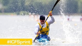 Final K1M 200m Sprint 3  Copenhagen 2015 [upl. by Eirrem500]