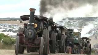 THE GREAT DORSET STEAM FAIR  HEAVY HAULAGE ON THE ROAD AND IN THE quotPLAYPENquot [upl. by Lianne]