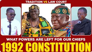 The remaining powers of Paramount chiefs in Ghana after the 1992 constitution [upl. by Miculek687]