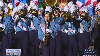 Frankfort High School Falcon Marching Band Inaugural Parade [upl. by Notlehs223]