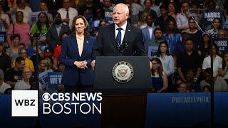 New Hampshire voters react to Democratic VP nominee Tim Walz [upl. by Bess226]