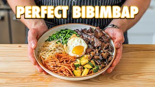 Easy Authentic Bibimbap At Home [upl. by Werbel]