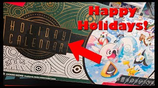 Unboxing the NEW 2024 Pokemon TCG Holiday Calendar  Christmas Comes Early [upl. by Yerdna30]