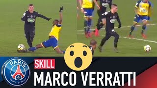 SKILL  GESTE TECHNIQUE  MARCO VERRATTI  SOCHAUX vs PARIS SAINTGERMAIN [upl. by Jegger]